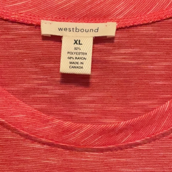 Westbound Pink Ruffled Blouse - Picture 2 of 4